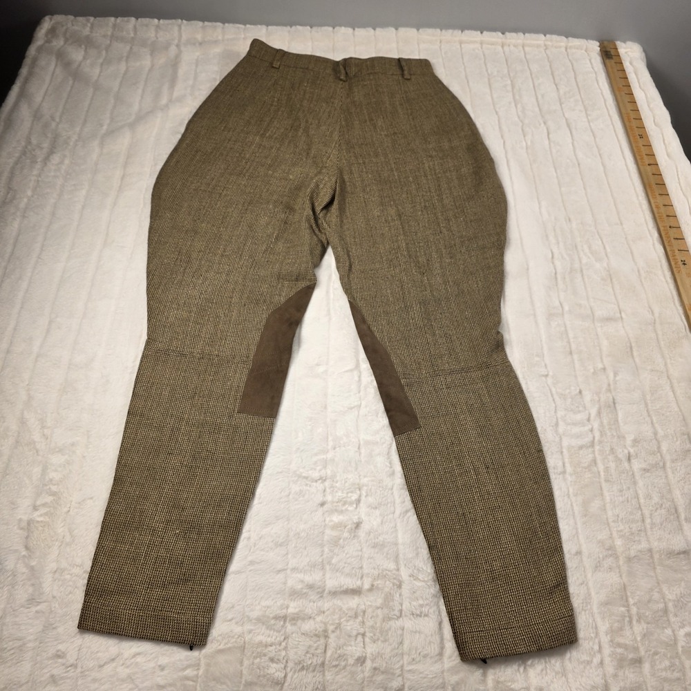 Ralph Lauren Purple‎ Label Owens Tick Weave Jodhpur Pants Womens 10 $1290 - Picture 5 of 12